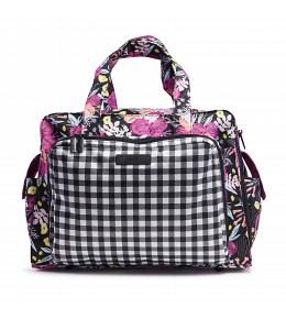 JuJuBe Gingham Bloom - Be Prepared Diaper Bag